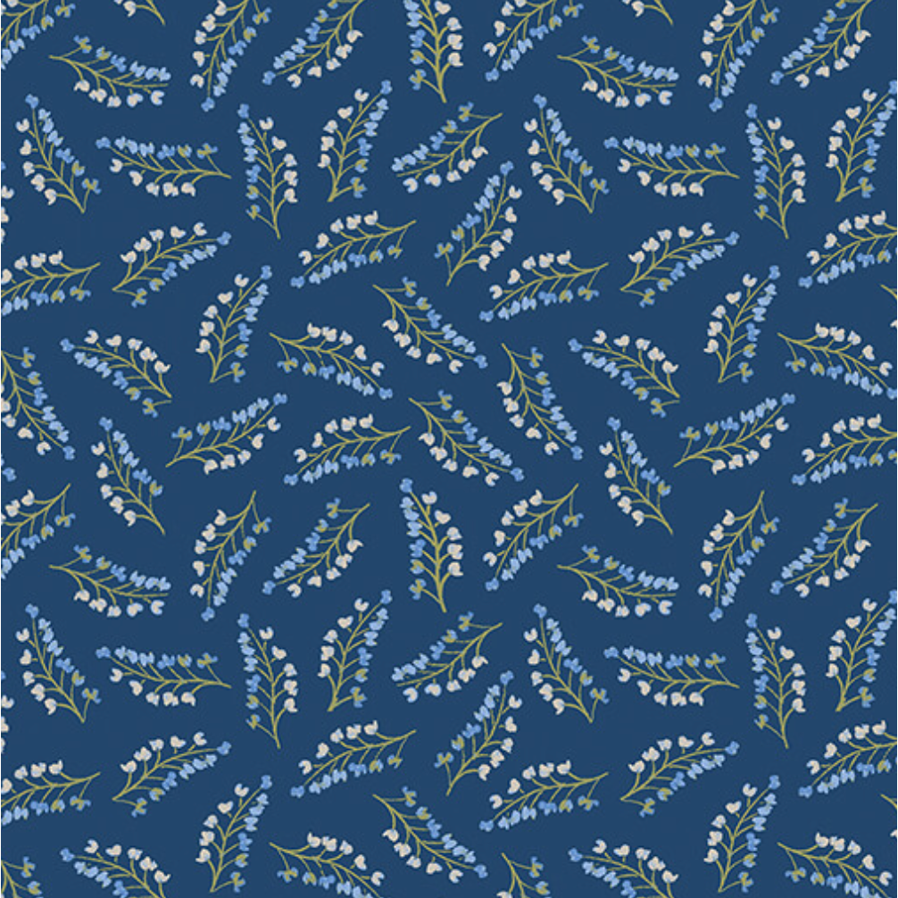 French Meadow ~ Meadow Toss ~ 16463-54 Dark Blue