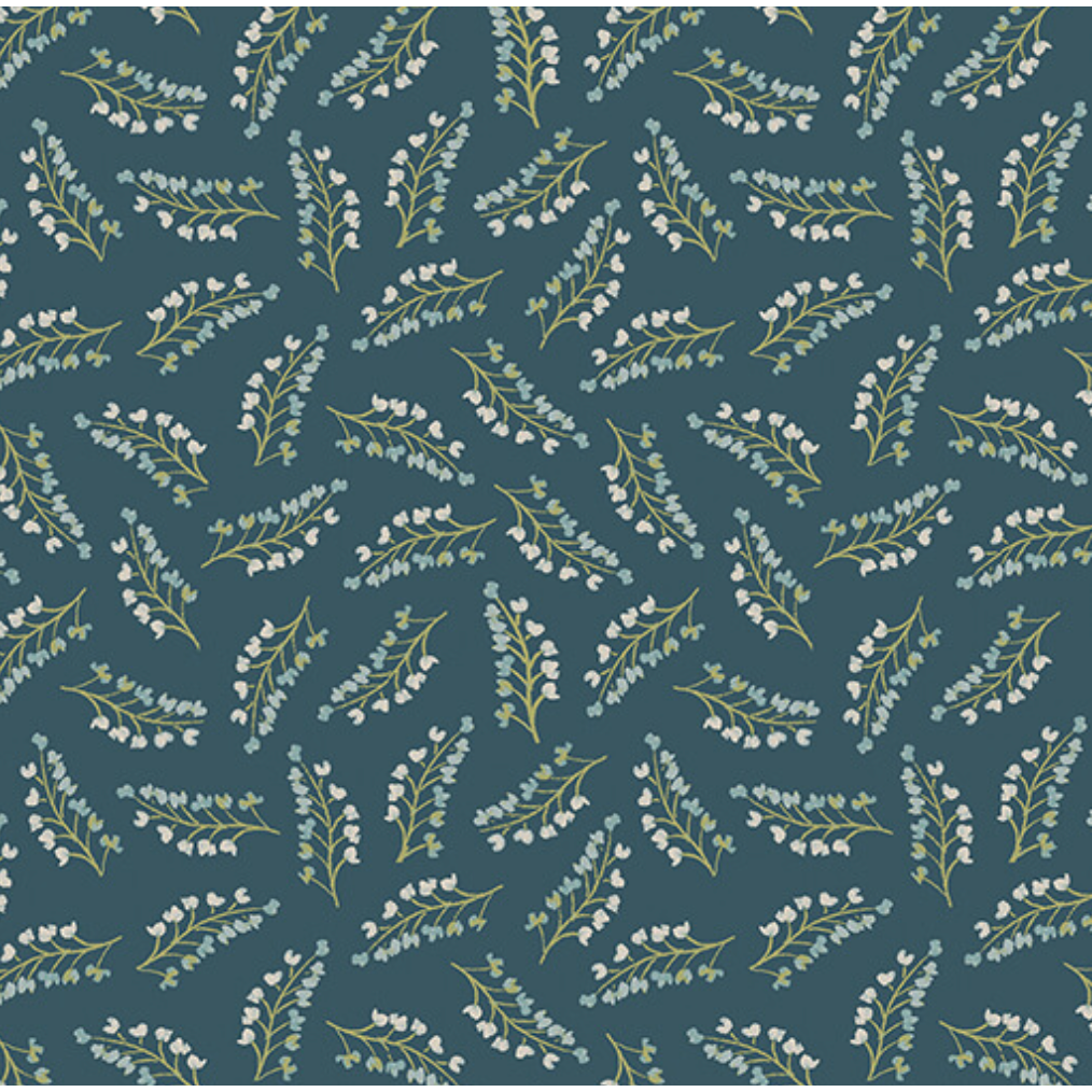 French Meadow ~ Meadow Toss ~ 16463-84 Dark Teal