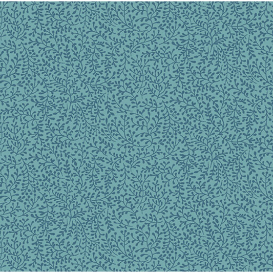 French Meadow ~ Petite Vine ~ 16464-82 Medium Teal