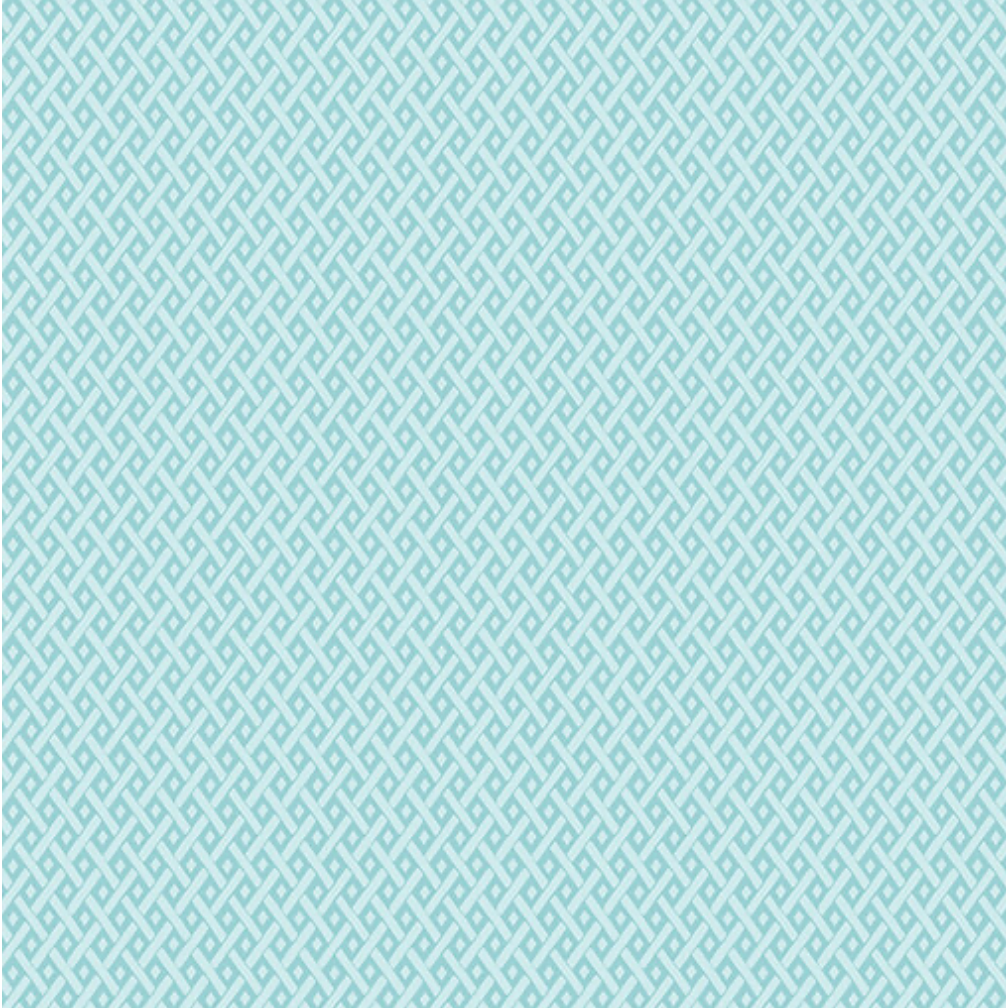 French Meadow ~ Meadow Diamond ~ 16466-04 Light Teal