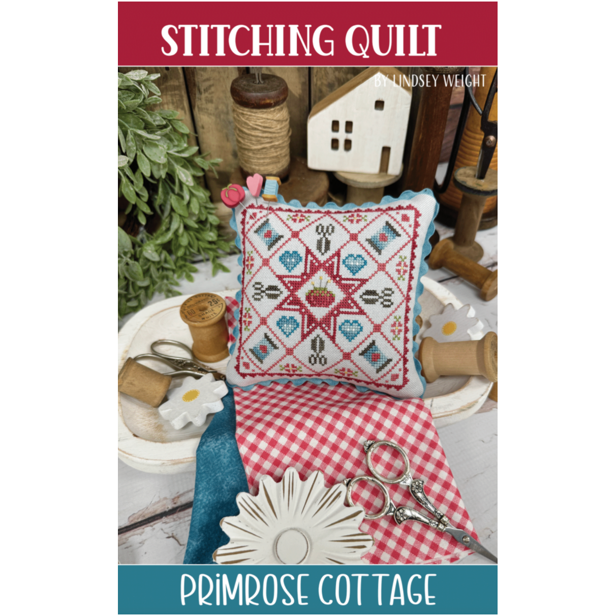 Primrose Cottage  | Stitching Quilt
