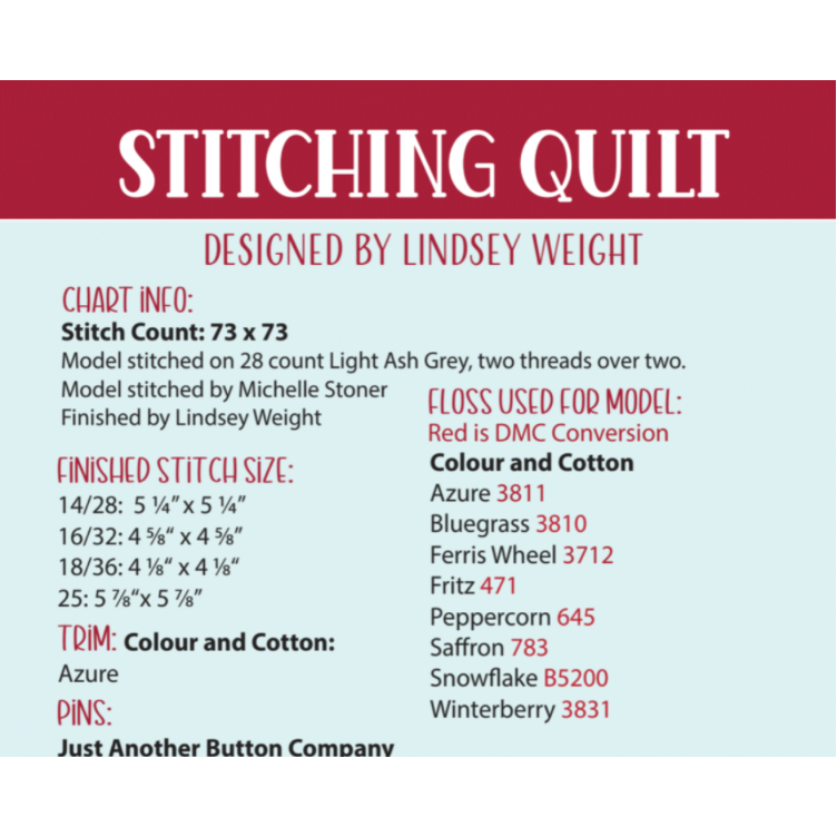 Primrose Cottage  | Stitching Quilt