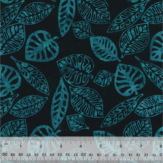 Lagoon ~ Monstera ~ 3631Q-X Black