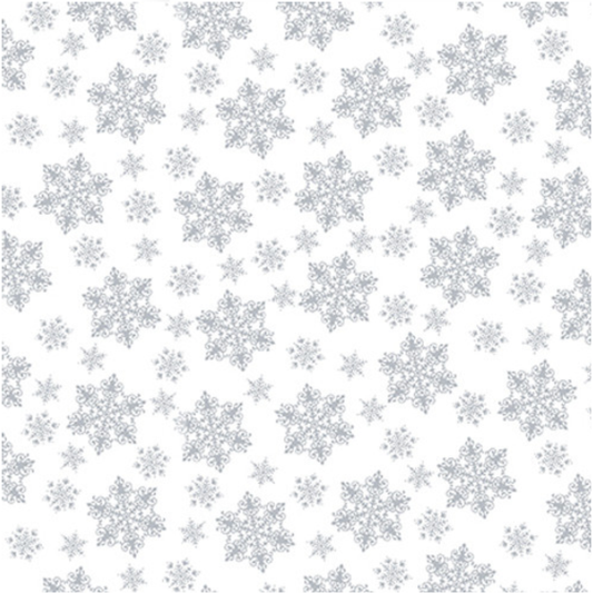 Quilter's Flour VI ~ Medium Snowflakes 1684-01W