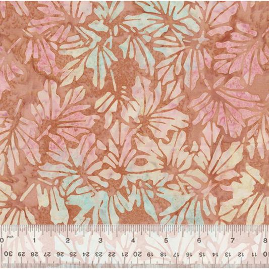 Coral Beach ~ Maple Leaves ~ 3683Q-X Camel