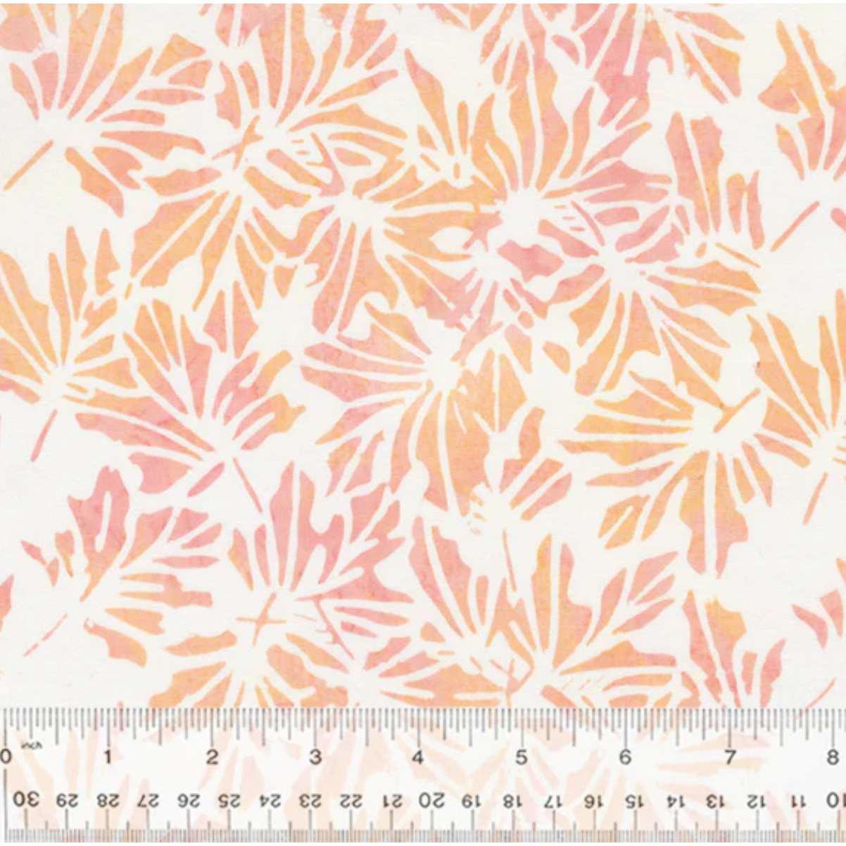 Coral Beach ~ Maple Leaves ~ 3686Q-X Blush