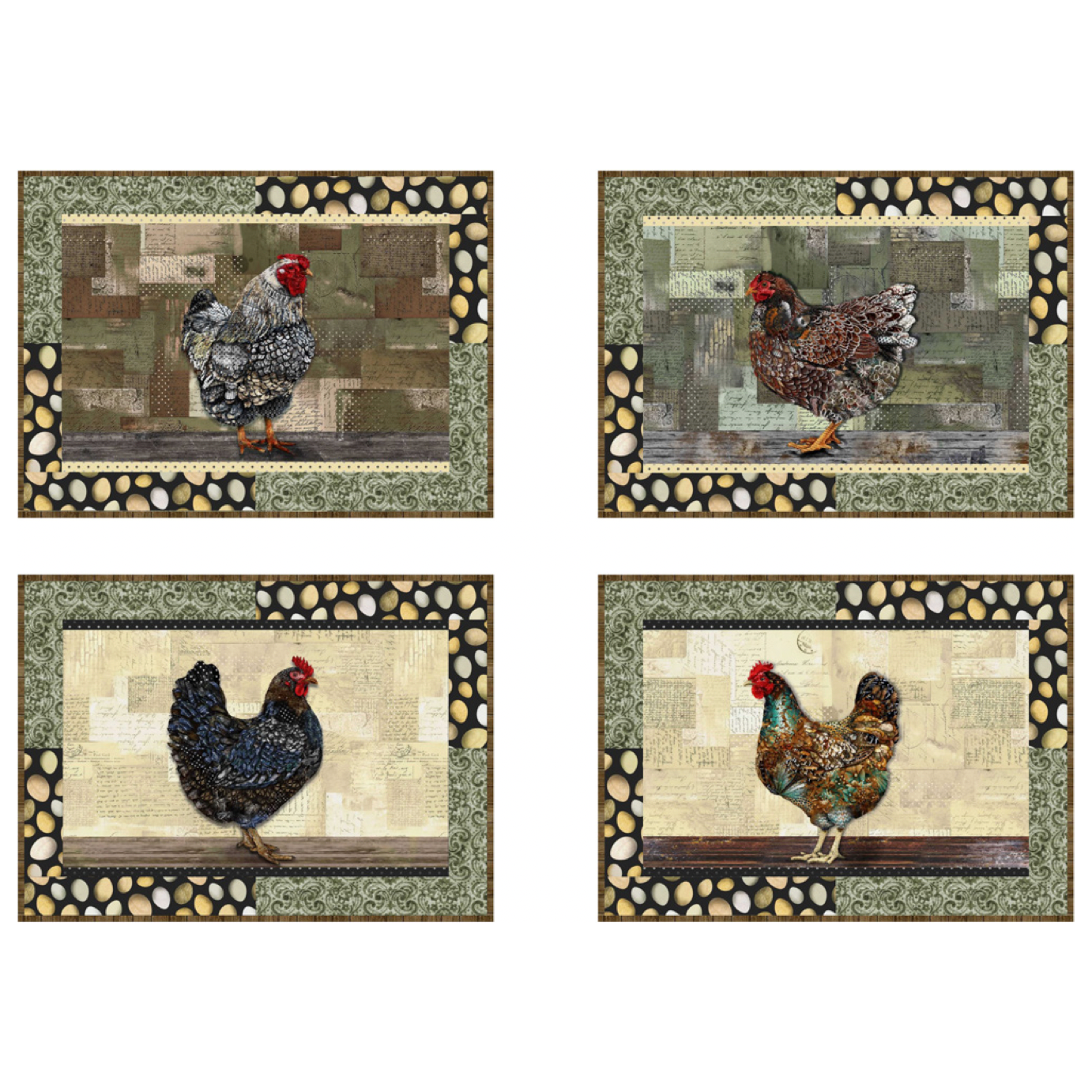 Boho Chick ~ Hen House Table Set Kit