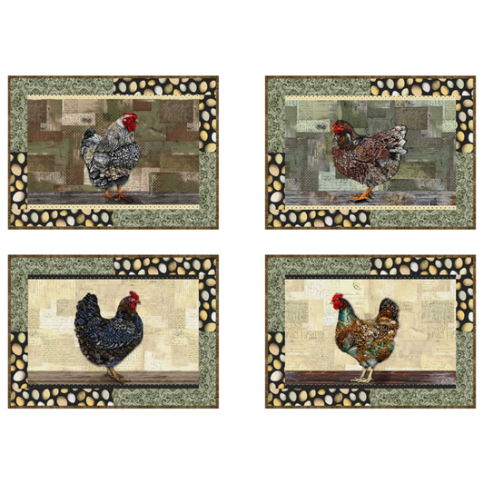 Boho Chick ~ Hen House Table Set Kit