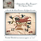 Bird In The Hand Primitives | Independence Day Bouquet Wool Applique Pattern