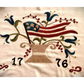 Bird In The Hand Primitives | Independence Day Bouquet Wool Applique Pattern