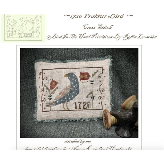 Bird In The Hand Primitives | 1720 Fraktur Bird