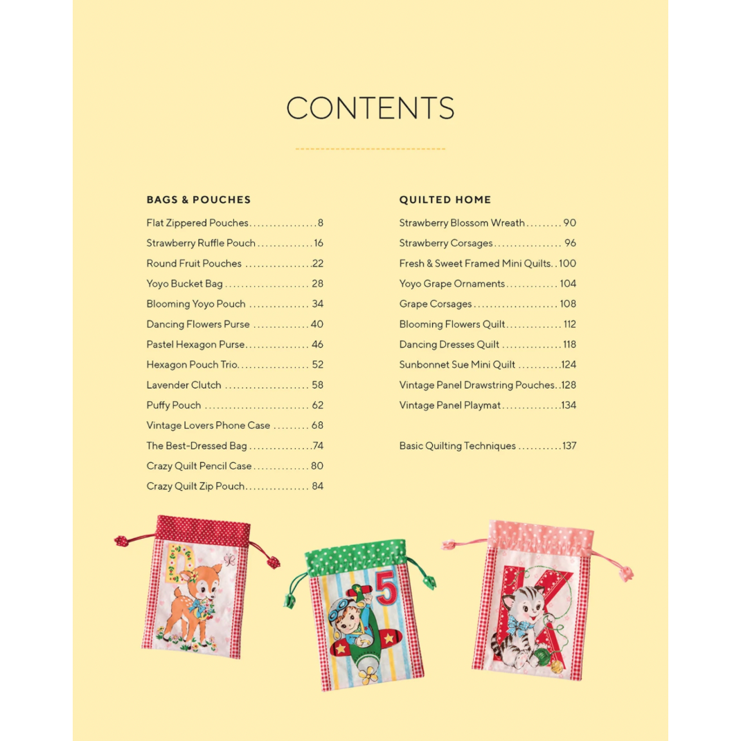 Sew Cute Quilts and Gifts Book by Atsuko Matsuyama