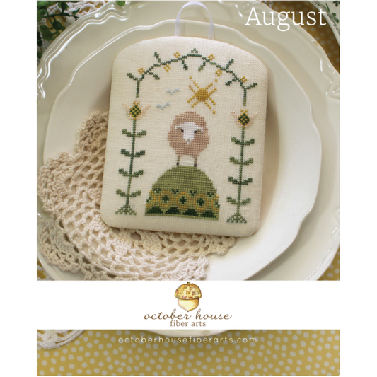 October House Fiber Arts | The Shepherd's Year - August