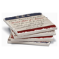Americana Assorted Image Tumbled Tile Coaster 4 Pack