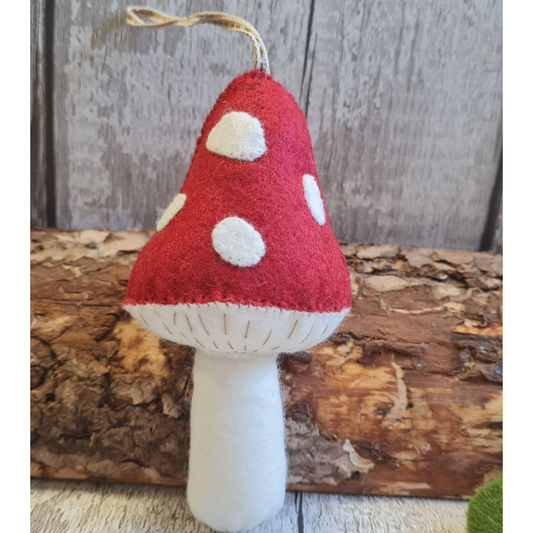 Corrine Lapierre ~ Wool Felt Craft Kit ~ Felt Toadstool