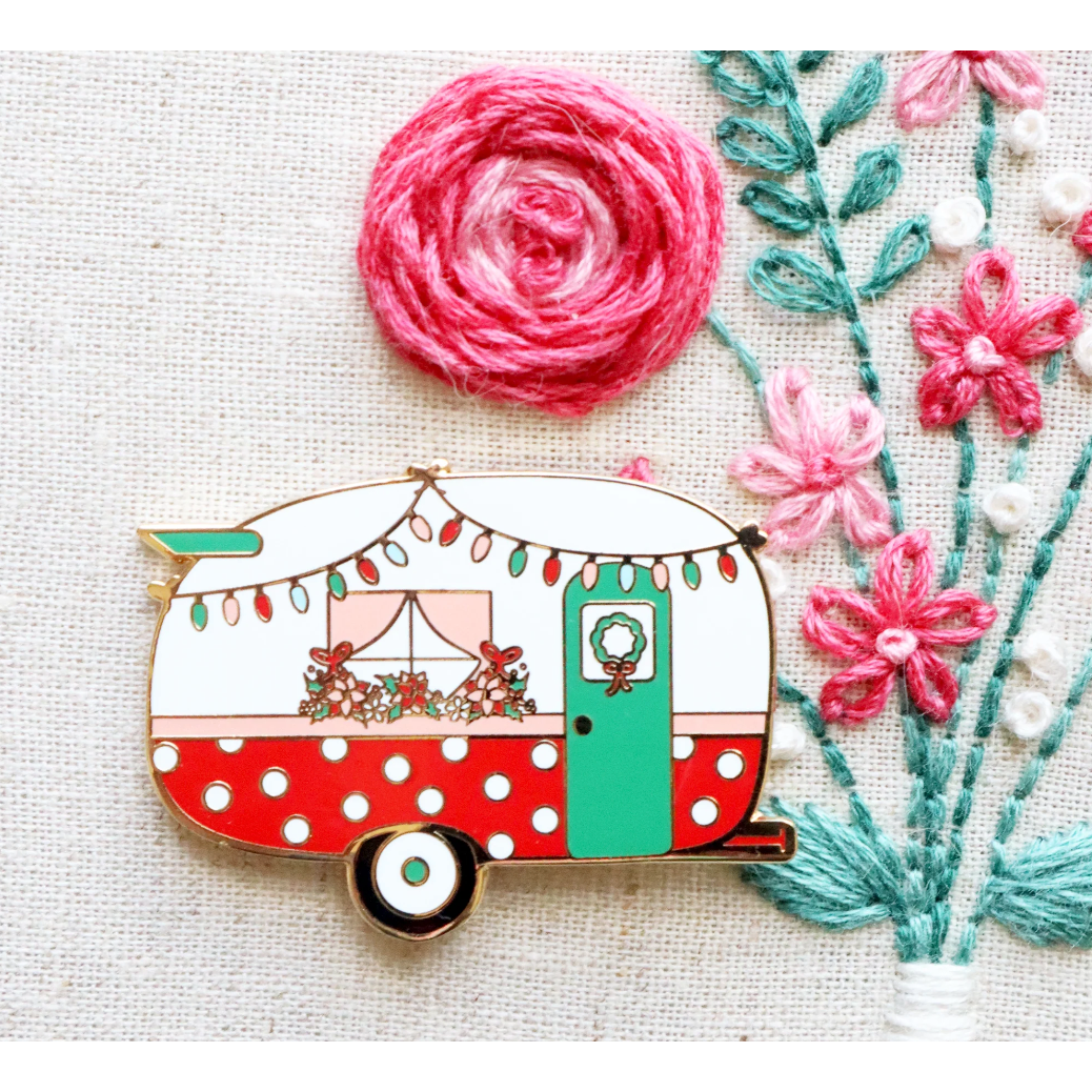 Flamingo Toes | Christmas Camper Needle Minder
