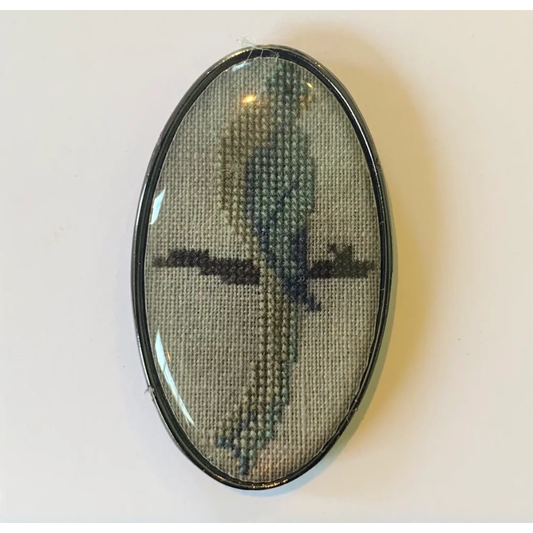 Rebel Stitcher Designs | Blue Bird Needle Minder