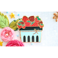 Flamingo Toes | Strawberry Basket Magnetic Needle Minder