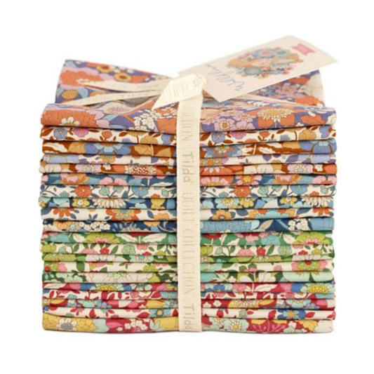 Tilda Wallflower ~ Fat Quarter Bundle 20pcs TIL300237