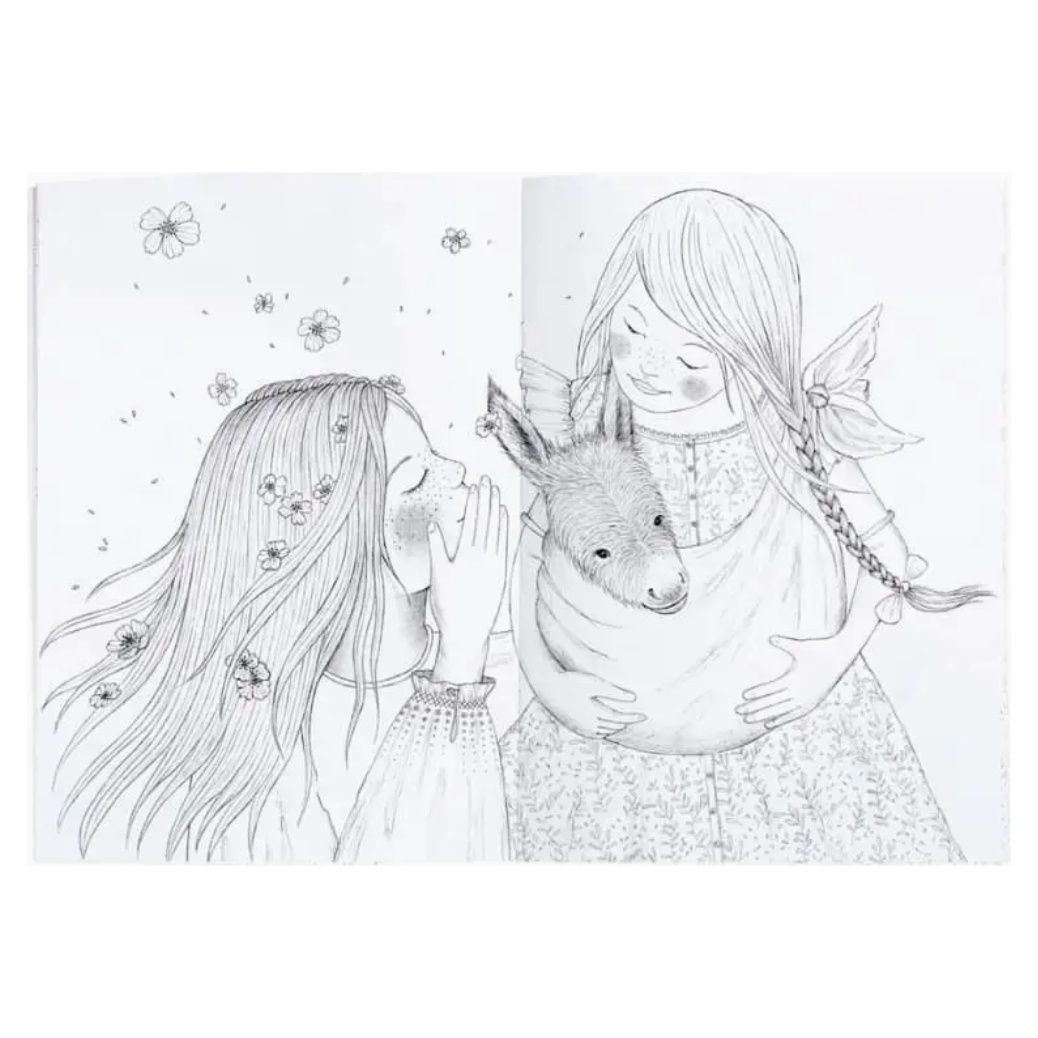 Les Rosalies Coloring Book