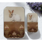 Tin Container Small  | Sweet White Bunny