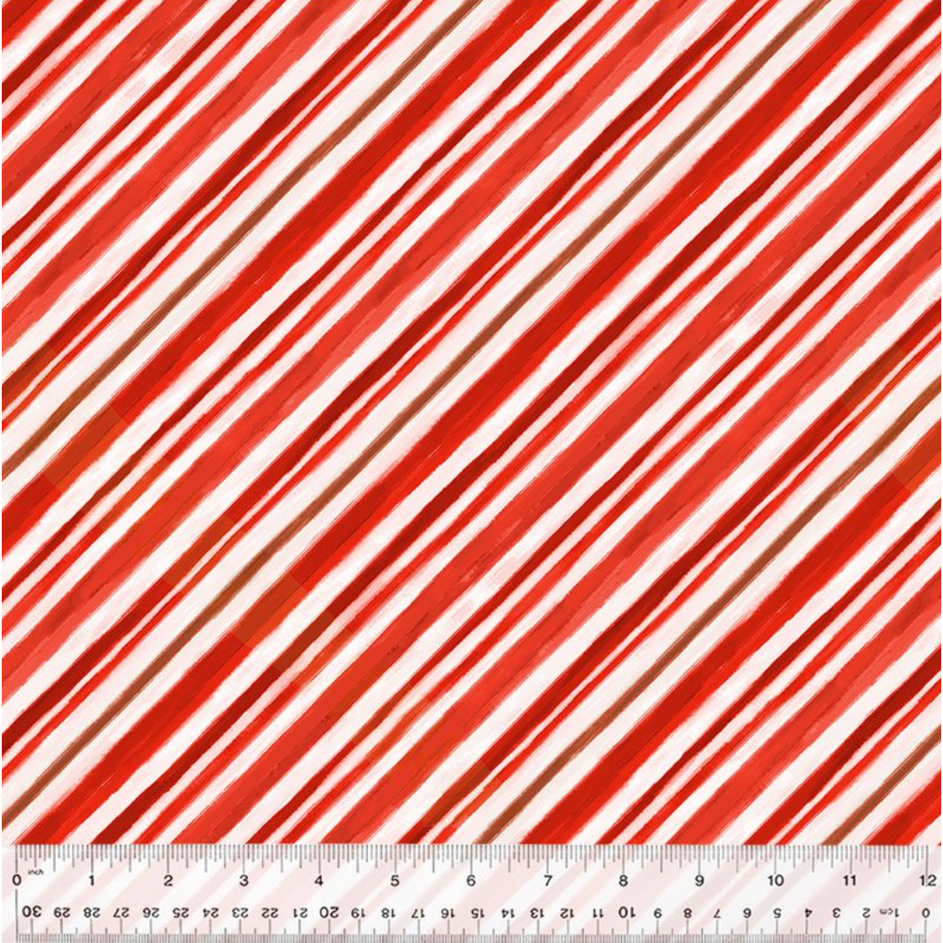 Meowy Christmas ~ Christmas Stripe ~ 54488-7 Candy Cane