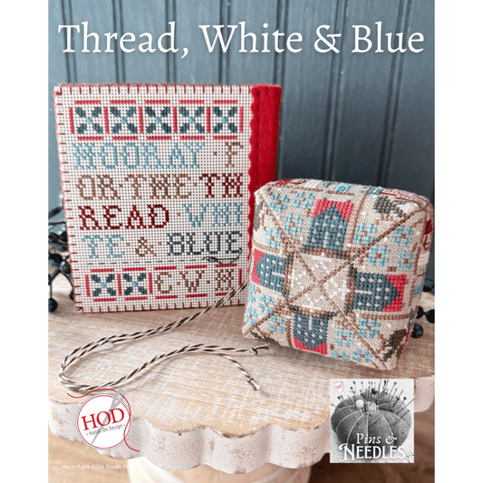 Hands on Design | Thread, White & Blue