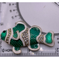 Crystal Teal Green Clown Fish Needle Minder/Magnet