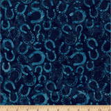 Bali Batik ~ Horseshoe ~ W2598-524 Moonstruck