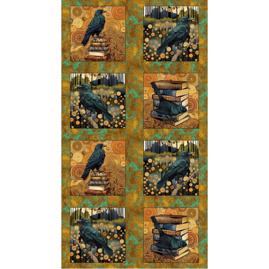 Crow-mazing ~ Crow Blocks ~ 3446-38 Multi