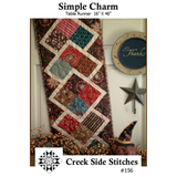 Creek Side Stitches ~ Simple Charms Table Runner
