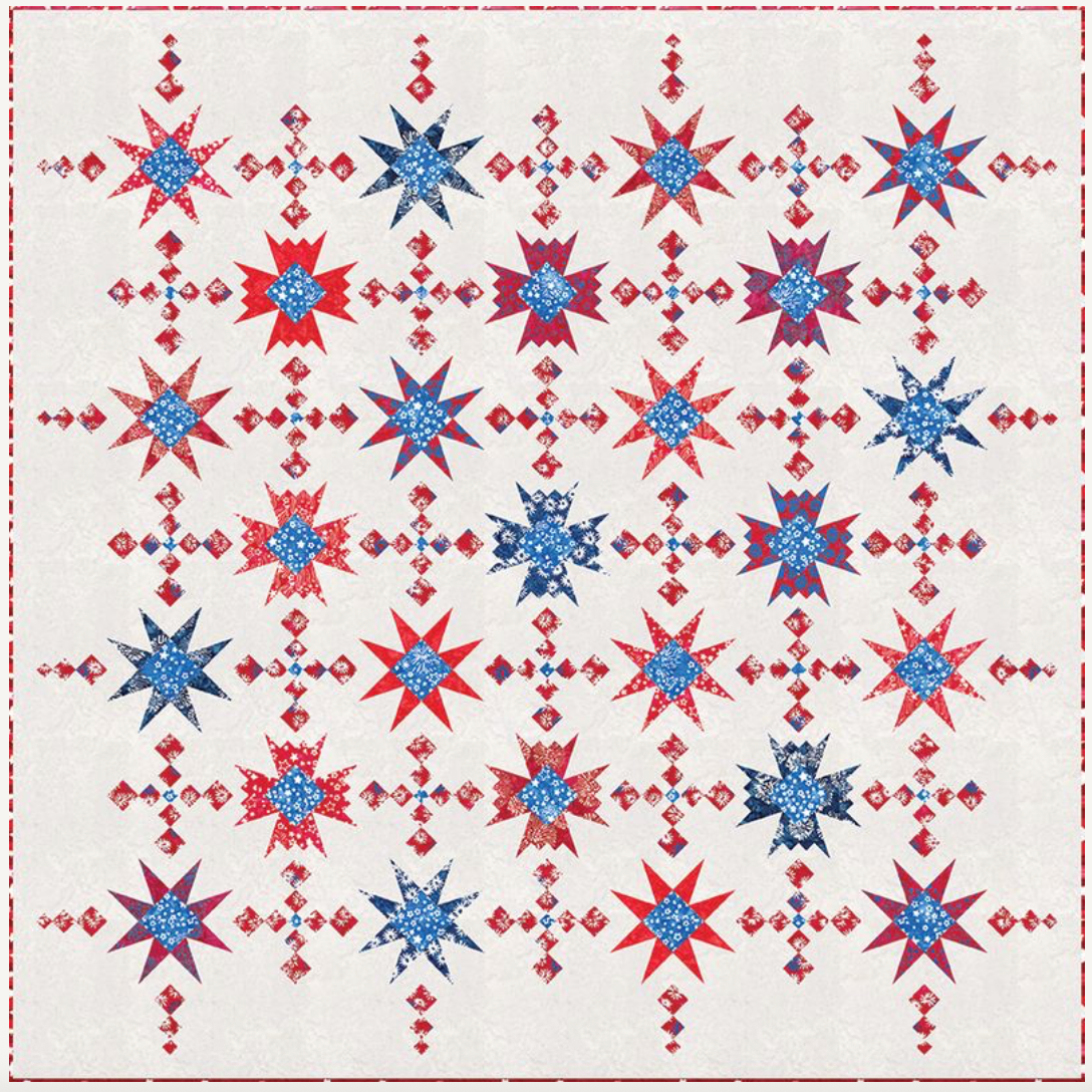 Expressions Batiks ~ Star Chart Quilt Boxed Kit