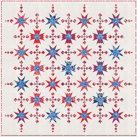 Expressions Batiks ~ Star Chart Quilt Boxed Kit