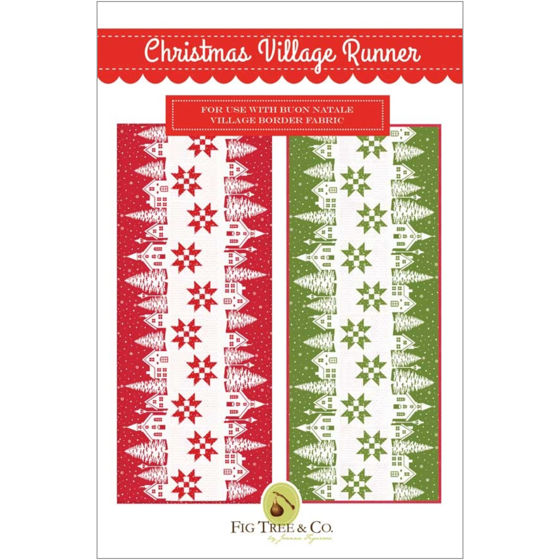 Fig Tree & Co. ~ Christmas Village Runner Kit