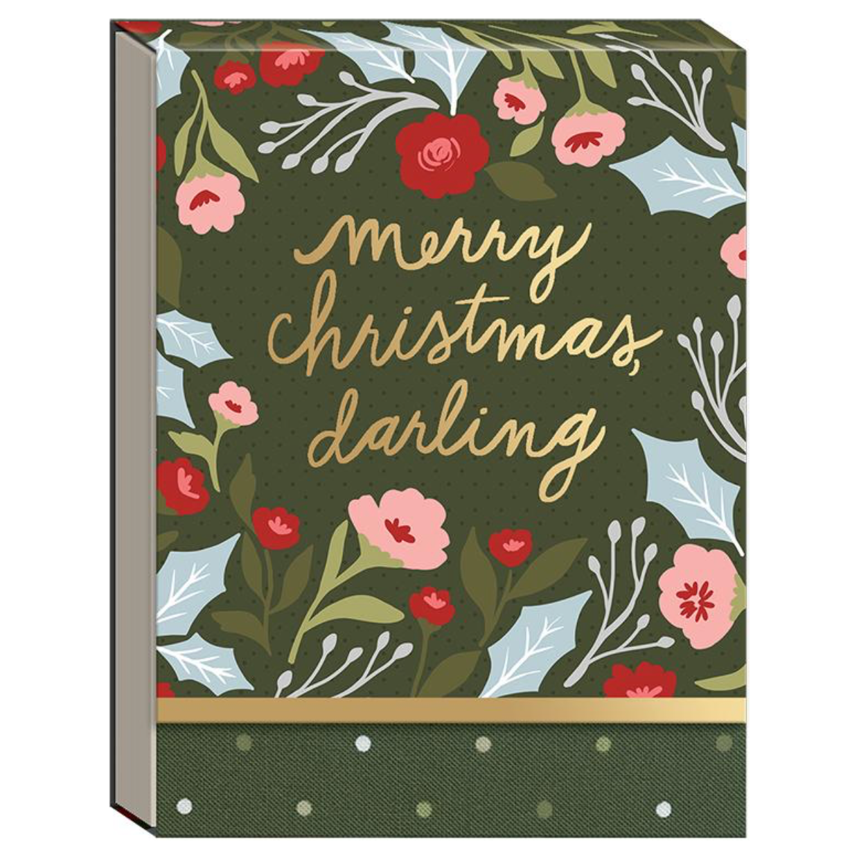 Pocket Notepad ~ Pine & Berry