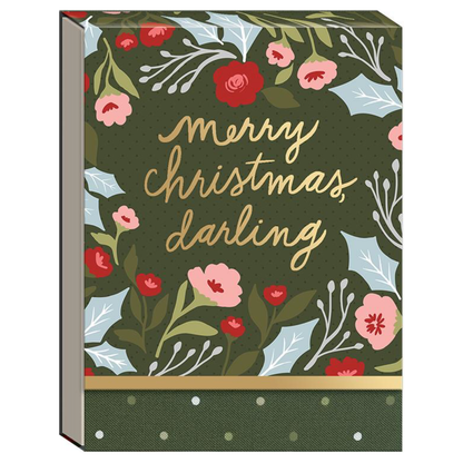 Pocket Notepad ~ Pine & Berry