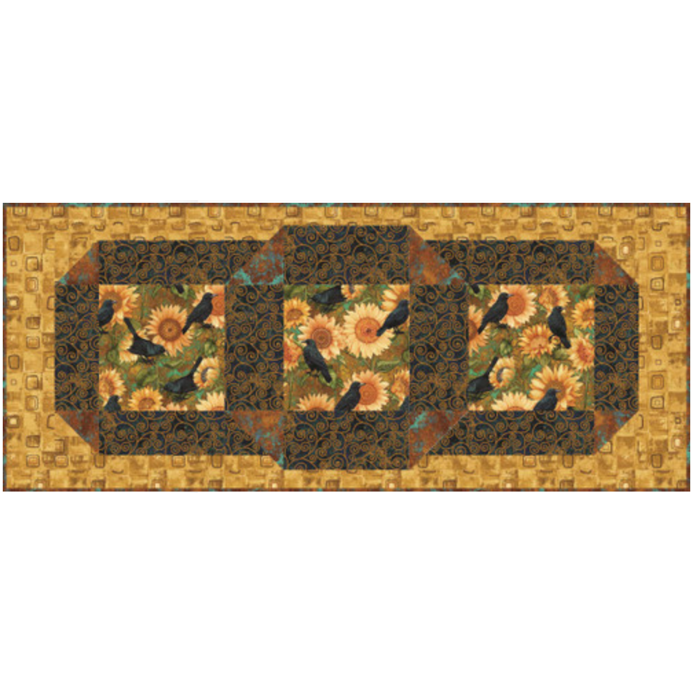 Crane Designs ~ Crow-tastic Table Runner Kit