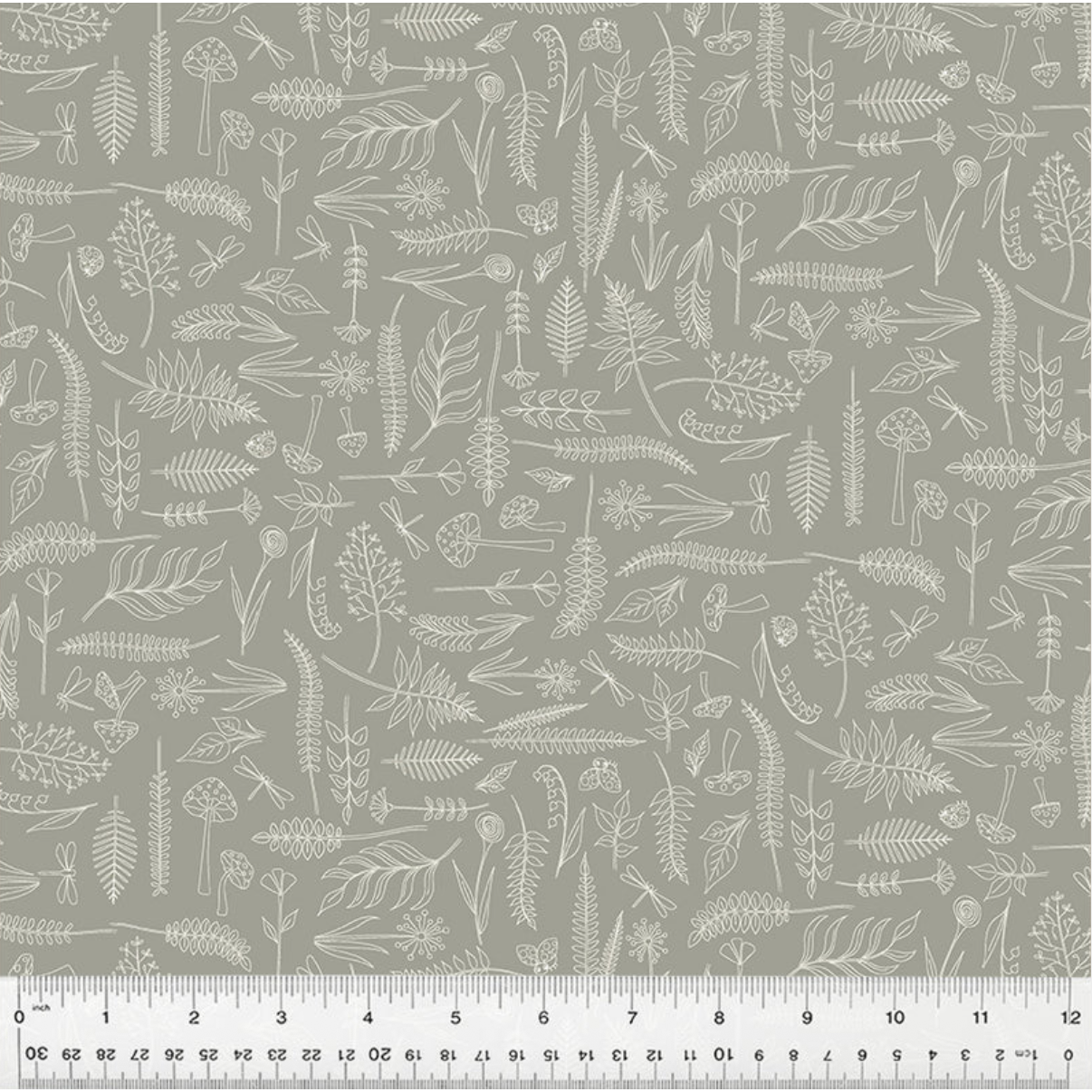 Enchanted Woods ~ Forest Pickings ~ 54524-10 Grey