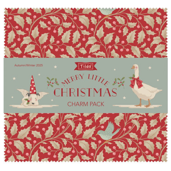 Tilda ~ Merry Little Christmas ~ Charm Pack TIL300249