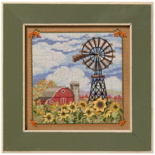 2025 Buttons & Beads Autumn Series | Country Lane - Windmill