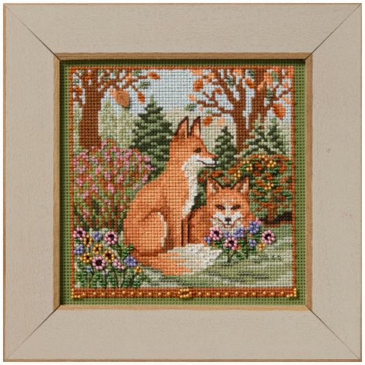 2025 Buttons & Beads Autumn Series | Fall Foxes