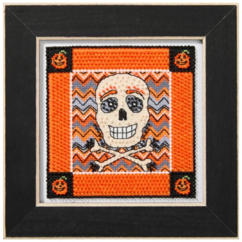 Debbie Mumm | Fright Night 2025 Cross Stitch Kit - Skull