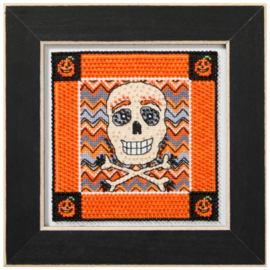Debbie Mumm | Fright Night 2025 Cross Stitch Kit - Skull