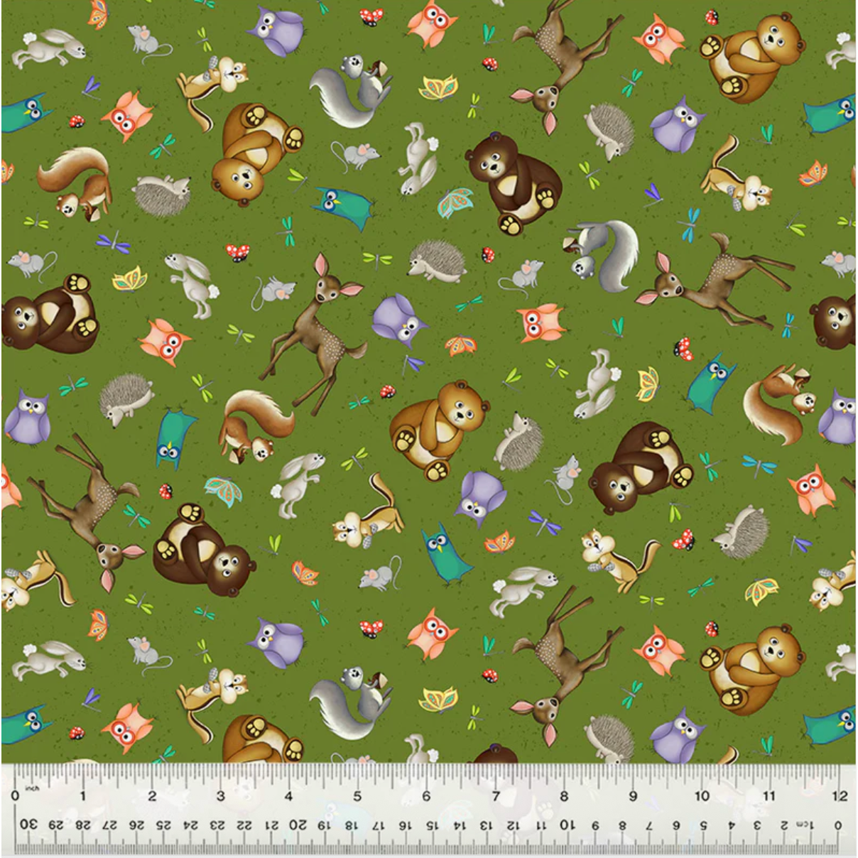 Enchanted Woods ~ 40" remnant ~ Woodland Friends ~ 54521-1 Forest