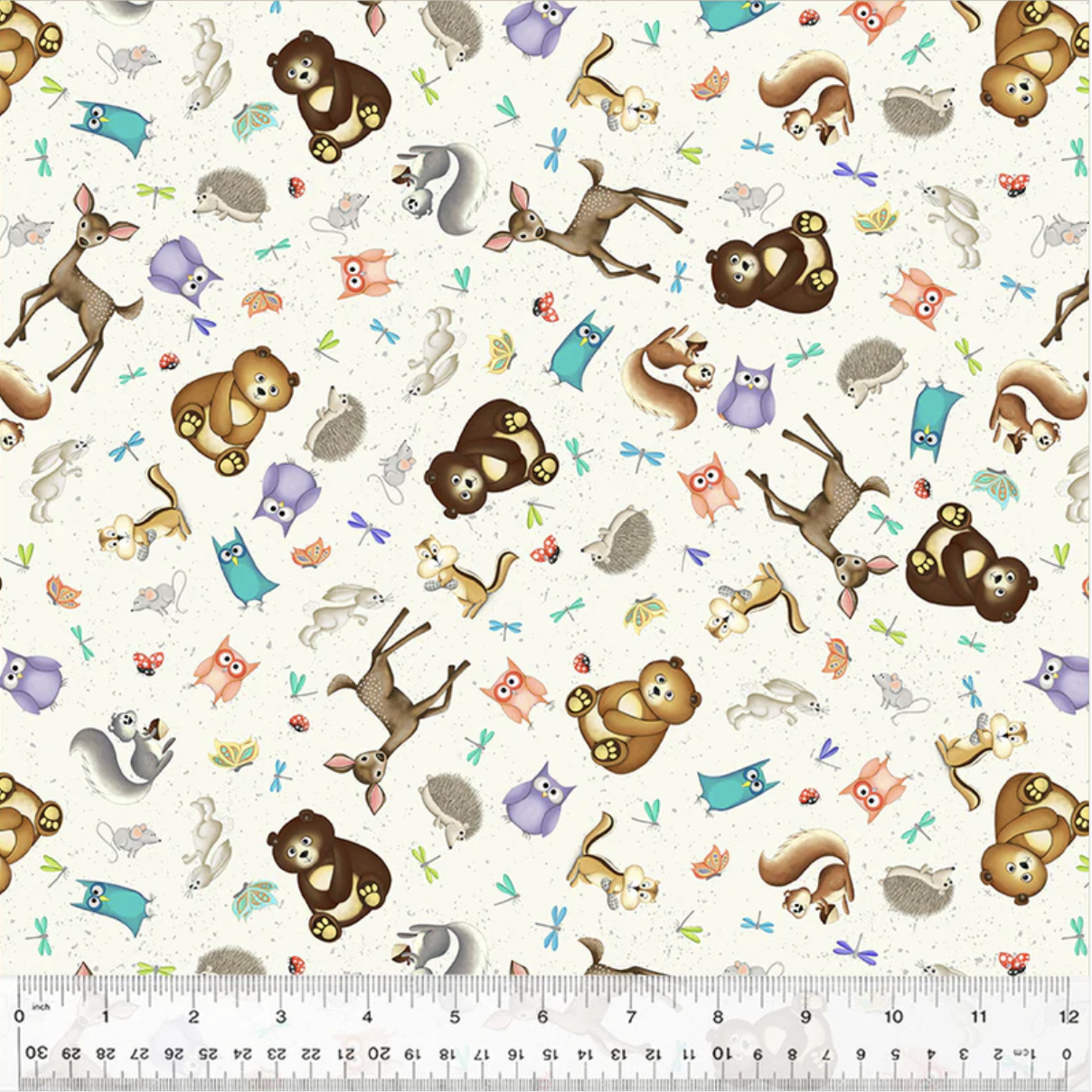 Enchanted Woods ~ Woodland Friends ~ 54521-4 Ivory