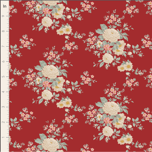 Tilda ~ Merry Little Christmas ~ Carol ~ TIL100622 Burgundy
