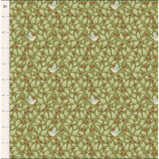 Tilda ~ Merry Little Christmas ~ Holly ~ TIL100631 Moss