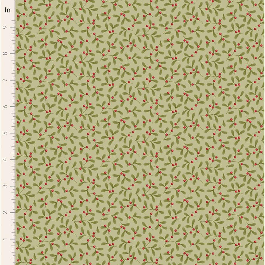 Tilda ~ Merry Little Christmas ~ Mistletoe ~ TIL100633 Pistachio