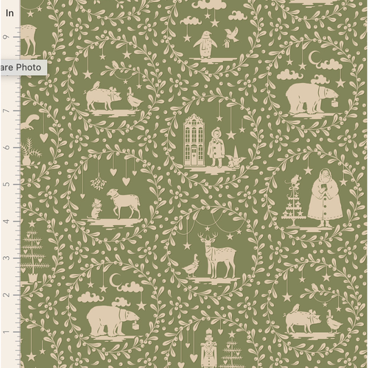 Tilda ~ Merry Little Christmas ~ Paperscenes ~ TIL100635 Artichoke