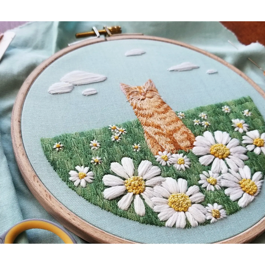 Jessica Long Embroidery | Happy Place Embroidery Kit